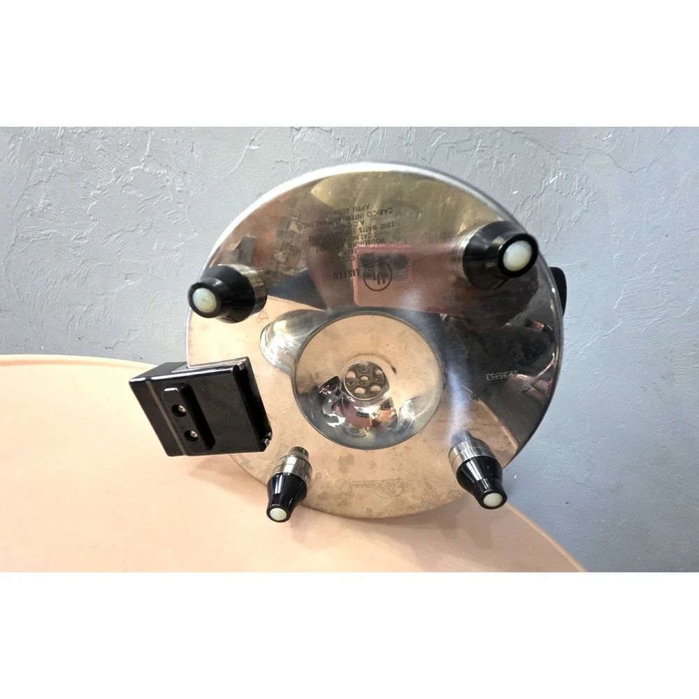 New Era 7 Qt Electric Multi Cooker Stainless Slow Cooker‎ Liquid-Core
